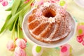 Easter ring cake Royalty Free Stock Photo