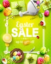 Easter sale flyer Royalty Free Stock Photo