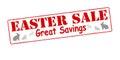 Easter sale Royalty Free Stock Photo