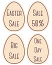 Easter sale tags