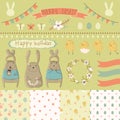 Easter scrapbook set