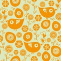 Easter seamless pattern Royalty Free Stock Photo