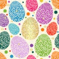 Easter seamless pattern Royalty Free Stock Photo