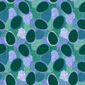 Easter seamless pattern with eggs for wallpaper and fabrics and textiles and packaging and gifts