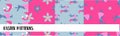 EASTER SEAMLESS PATTERNS. set of abstract vector paper with decorative flowers, shapes and symbols of easter day Royalty Free Stock Photo