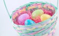 Easter series - basket 1 Royalty Free Stock Photo
