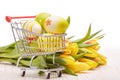 Easter shopping. Royalty Free Stock Photo