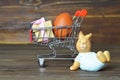 Easter shopping concept Royalty Free Stock Photo