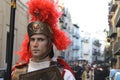 Easter in Sicily, Holy Friday - Centurione leads the Procession - Italy