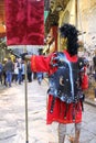 Easter in Sicily, Holy Friday - Our Lady in Procession - Centurione - Italy Royalty Free Stock Photo