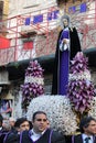 Easter in Sicily, Holy Friday - Our Lady in Procession - Italy Royalty Free Stock Photo