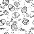 Easter sketch pattern.