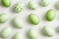 beautiful colorful Easter eggs pattern. ai generated Royalty Free Stock Photo