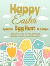 Easter poster template