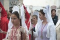 Easter Sunday procession in Nerja Spain Royalty Free Stock Photo