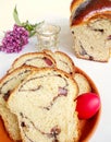 Easter sweet bread, cozonac Royalty Free Stock Photo