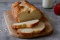 Easter sweet bread. Easter time, springtime. Close-up Royalty Free Stock Photo