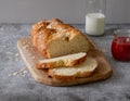 Easter sweet bread. Easter time, springtime. Royalty Free Stock Photo
