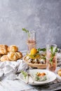 Easter table setting Royalty Free Stock Photo