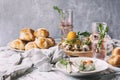 Easter table setting Royalty Free Stock Photo