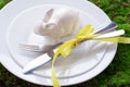 Easter table setting Royalty Free Stock Photo