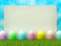 Easter template design