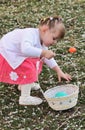 Easter Toddler Royalty Free Stock Photo