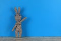 easter toy bunny , eggs Royalty Free Stock Photo