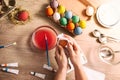Easter tradition activity Royalty Free Stock Photo