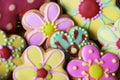 Easter traditional Gingerbread cookies beckgroung