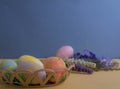 Easter is a very significant holiday for Christians around the world. Multicolored yoke, Resurrection of the Resurrection of Chris Royalty Free Stock Photo