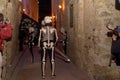 Easter in the village of Verges, Dance of Death, DanÃÂ§a de la Mort, Girona province, Catalonia, Spain