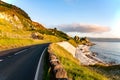 Antrim Coastal Road in Northern Ireland, UK Royalty Free Stock Photo