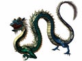 Eastern Dragon Royalty Free Stock Photo