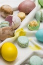 Eastern eggs and macarons