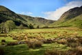 Eastern end of the Wythburn valley Royalty Free Stock Photo