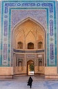 Eastern entrance of Kalon Mosque in Bukhara