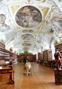 Eastern Europe Czech Republic Prague Baroque Style Klementinum Library Antique Czechoslovakia Unesco Cultural Heritage Site