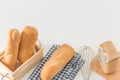 Eastern Europe long loaf bread Royalty Free Stock Photo