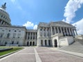 Senate Entry to the United States Capitol Building Royalty Free Stock Photo