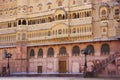 Eastern facade of Junagarh fort, Bikaner, India