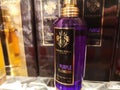 Eastern floral fragrance for women Purple Flowers Mancera at perfume and cosmetics store on February 20, 2020 in Russia, Tatarstan