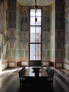 The Eastern Gallery The Krogh room Inside Oslo Town hall, Oslo, Norway Royalty Free Stock Photo