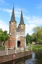 Eastern Gate in Delft, Netherlands