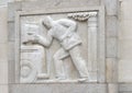 `Eastern Mailman` by Edmond Amateis, Robert N.C. Nix, Sr. Federal Building & Post Office