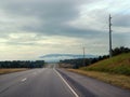 Eastern Oklahoma view of Cavanal Hill, Poteau, OK Royalty Free Stock Photo