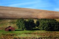 Eastern Oregon Farm Land Royalty Free Stock Photo