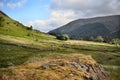 Eastern part of Wythburn looking Helvellyn way Royalty Free Stock Photo