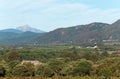 Eastern plain of Corsica Royalty Free Stock Photo