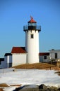 Eastern Point Lighthouse, Cape Ann, Massachusetts Royalty Free Stock Photo